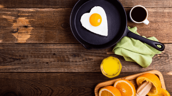 giảm cân bằng trứng và cam