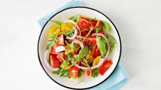 salad cà chua giảm cân